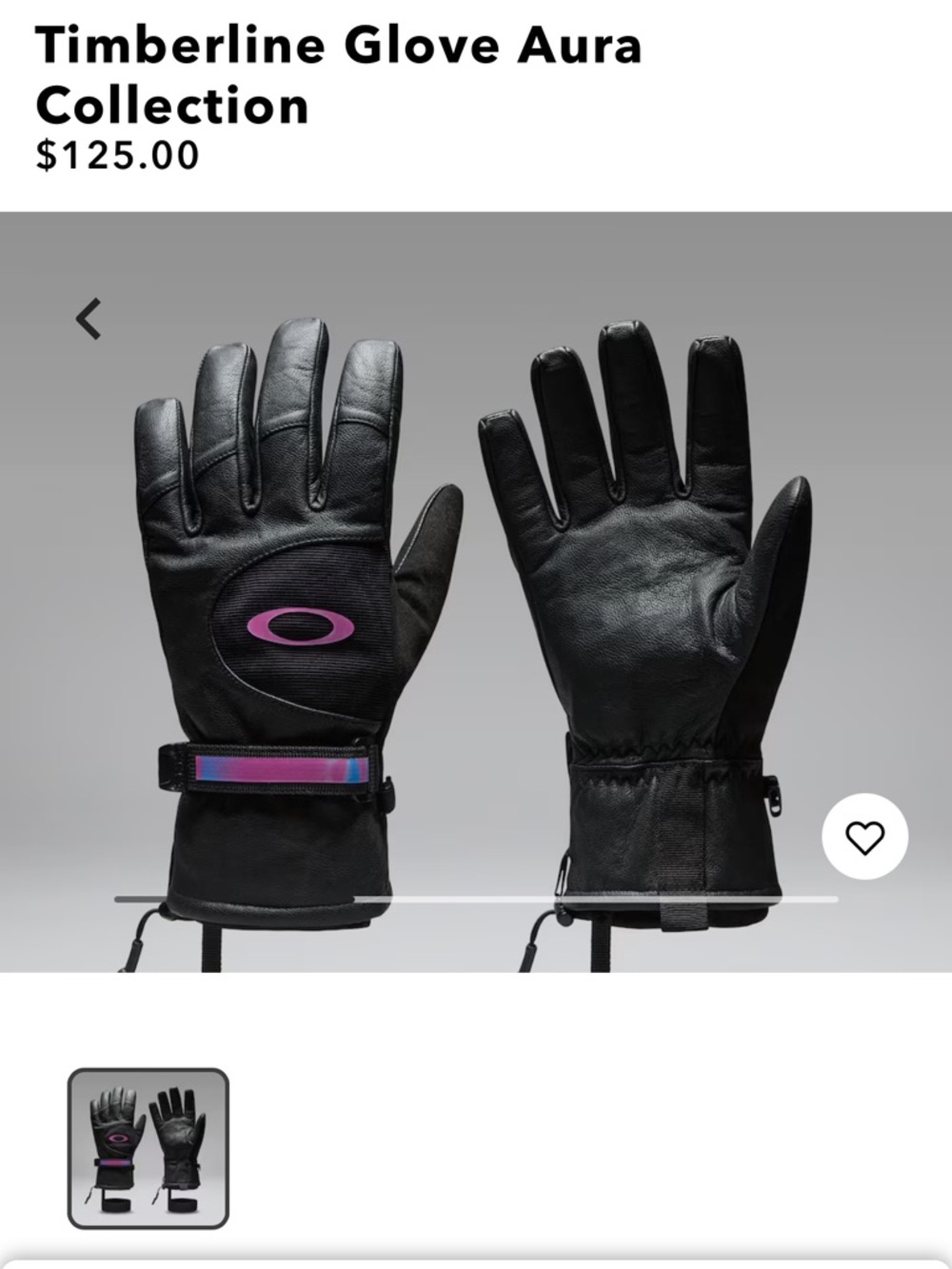 NWT Oakley Timberline Black Gloves in New Balsam Size XL, Men’s - Picture 9 of 9